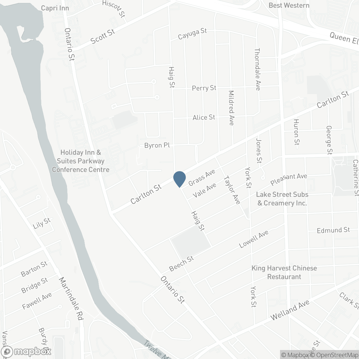 58 CARLTON STREET, St. Catharines, Ontario L2R 1P8